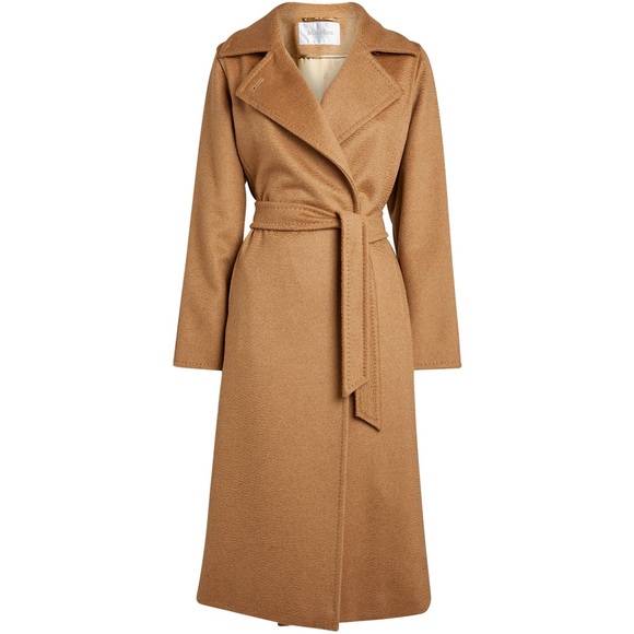 MaxMara Jackets & Blazers - Max Mara icon Manuela camel hair wrap coat
